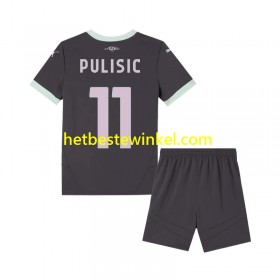 AC Milan Pulisic 11 Voetbalshirts Kind Third 2024-25